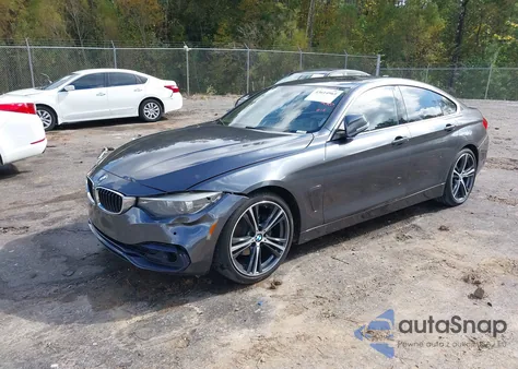 2019 BMW 430I Gran Coupe из США, поврежденный, VIN WBA4J1C57KBM18944